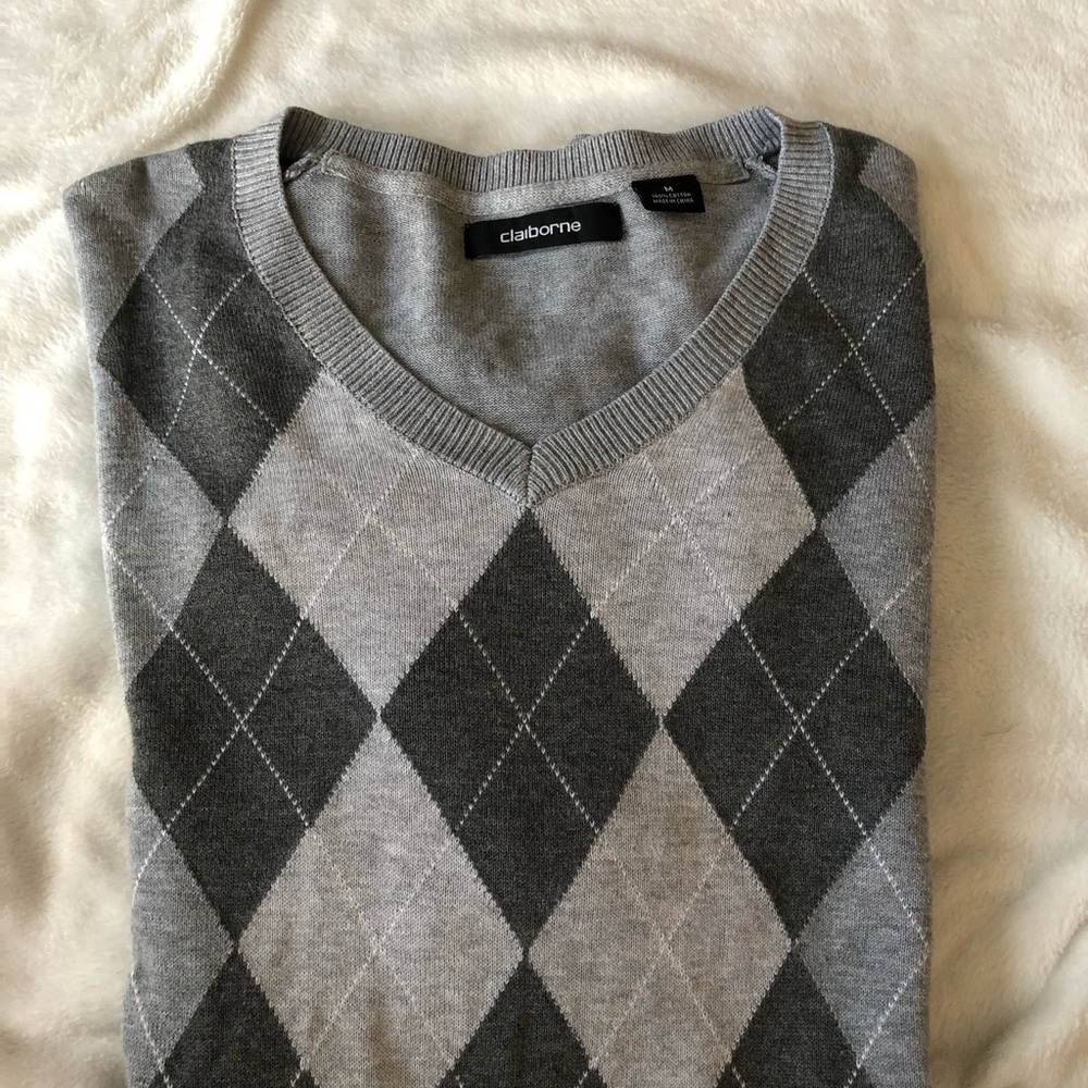 Black and grey Clairborne Sweater